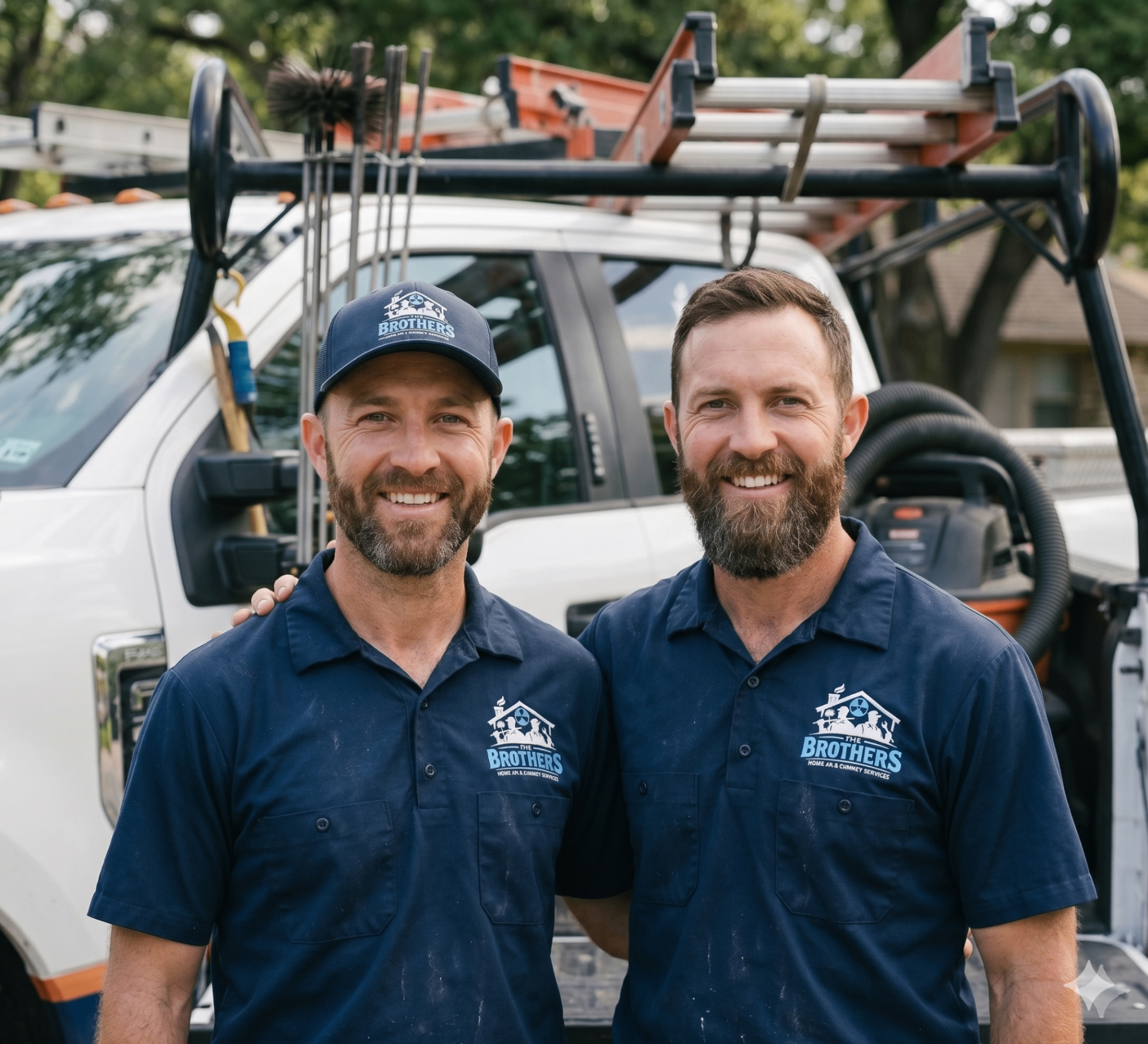 Ben and David, The Brothers, Austin's family-owned air & chimney experts